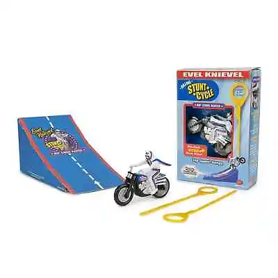 Buy MINI Evel Knievel RIP-CORD Ssp Racer Daredevil Stunt Cycle Toy Trail Bike W/Ramp • 28.91£