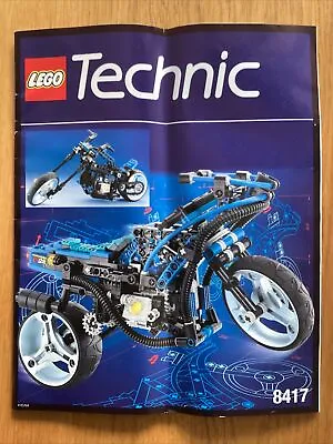 Buy Lego Technic Mag Wheel Master 8417 Motorbike. Un-built / Complete / Vintage. • 30£