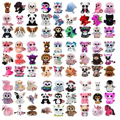 Buy Official TY Beanie Boos 6'' Soft Plush Toys Over 100 Styles • 7£
