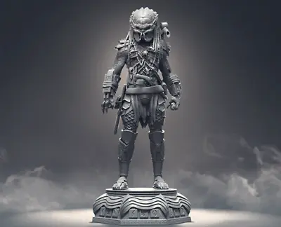 Buy Elder Predator Garage Kit Figure Collectible Statue Handmade Gift Figurine • 64.99£