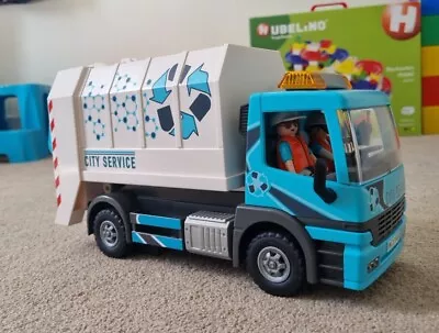 Buy Playmobil City Service Refuse Recycling Truck • 15£