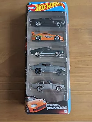 Buy Hot Wheels Fast And Furious 5 Pack Mint Condition With Toyota Supra Included  • 14.99£