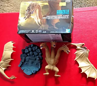 Buy Boxed Ban Dai Bandai Monsterverse Figure King Ghidorah - Godzilla • 29.99£
