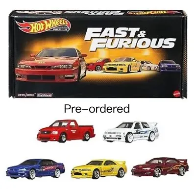 Buy Hot Wheels Fast & Furious Premium Box Set Bundle Of 5  Cars HKF08 2023 - On Hand • 85.99£