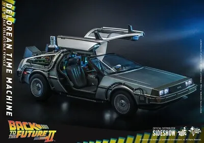 Buy Hot Toys Back To The Future DeLorean 1/6 Time Machine 72 Cm MMS636 New • 958.29£