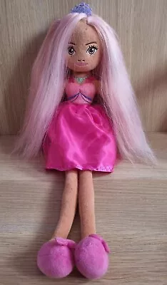 Buy Barbie Super Best Friends 21  Soft Plush Toy Doll Mattel Pink Tiara Princess • 8.99£