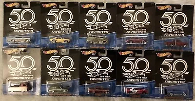 Buy Hot Wheels 50th Anniversary Favorites  Real Riders (Pick Your Car) • 9.99£