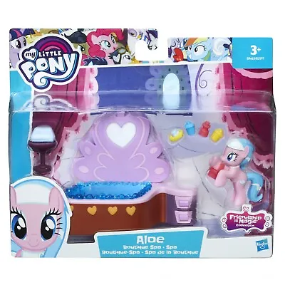 Buy My Little Pony Boutique Salon/Spa Aloe Action Figures Pink Toys Set Horse Girls • 10.49£