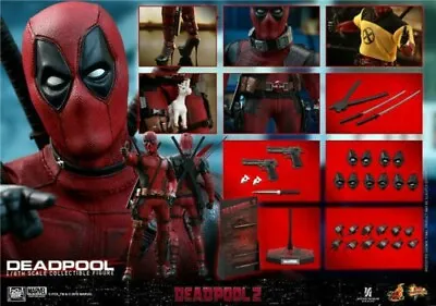 Buy IN STOCK New Hot Toys MMS490 Deadpool 2 New 1/6 Figure 2.0 • 289£