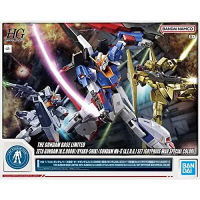 Buy Bandai Hg 1/144 Gundam Base Limited Zeta Gundam U.C.0088 /Hyakushiki/Gundam Mk-I • 148.55£