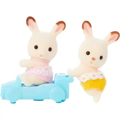 Buy Sylvanian Families Chocolate Rabbit Twins Set Figures And Accessories EPOCH • 12.99£