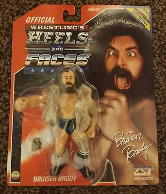 Buy RARE Bruiser Brody WWF WWE Zombie Sailor Toys Heels & Faces Like Hasbro Zst MOC • 99.99£