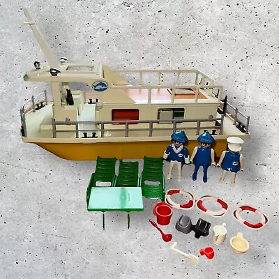 Buy Playmobil Vintage 3540 House Boat Fishermen Bateau Ship 1970s • 65£