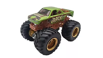 Buy The Rock Wwe Monster Truck 1:64 Hot Wheels Diecast Green • 17.50£