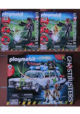 Buy Playmobil Ghostbusters Of Choice Ecto-1,Spengler,Food Everything,9220,9222,9346,9347 • 9.87£