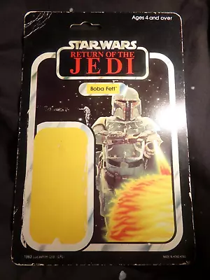 Buy Boba Fett Palitoy Return Of The Jedi 45 Back Card Original • 20£
