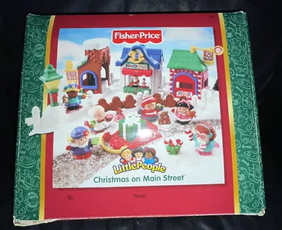 Buy Christmas On Main Street Fisher-price Little People Age 1+ With Music And Lights • 49.99£