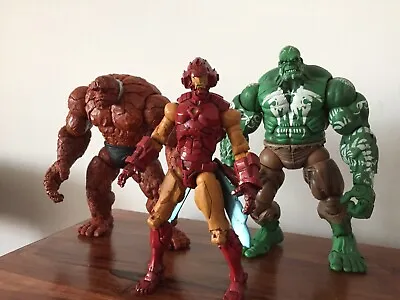 Buy Marvel Legends House Of M Hulk Thing Iron Man Toybiz 2006 • 38£