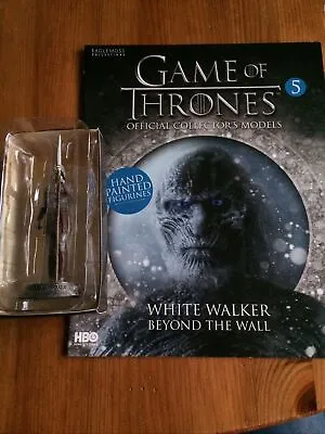 Buy Game Of Thrones Issue 5 White Walker Eaglemoss Figurine Figure Collector's Model • 12£