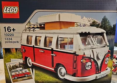 Buy LEGO Creator Expert Volkswagen T1 Camper Van (10220) Plus Lighting Set • 85£