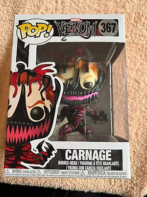 Buy Carnage Funko Pop Vinyl Figure #367 Marvel Venom • 19.95£