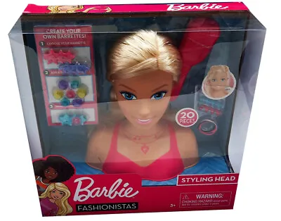 Buy Barbie Styling Head Plus Accessories Ages 3+ • 25.95£