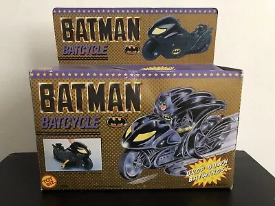 Buy Vintage Toybiz Batman BATCYCLE 1990 EX-SHOP STOCK Michael Keaton • 45£