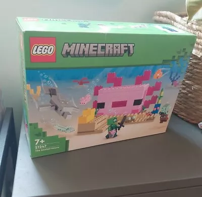 Buy LEGO Minecraft: The Axolotl House (21247) • 7.50£