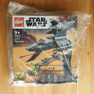 Buy LEGO Star Wars: The Bad Batch Attack Shuttle (75314) • 184.90£