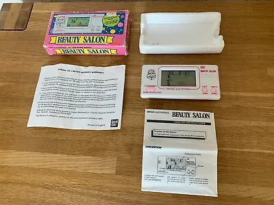 Buy Rare Mint Boxed Bandai Beauty Salon Vintage 1981 LCD Game -🤔Make An Offer🤔 • 650£