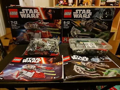 Buy Lego 75135 Obi Wan Star Fighter & 75168 Yoda Star Fighter  • 55£