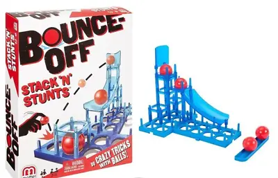 Buy Mattel Games Bounce-off Stack 'n' Stunts Game Free PP Ball Games • 11.99£