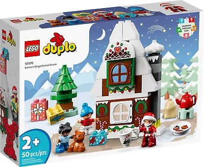 Buy LEGO DUPLO Santa's Gingerbread House Building Toy Retired Set New Sealed 10976 • 23.99£