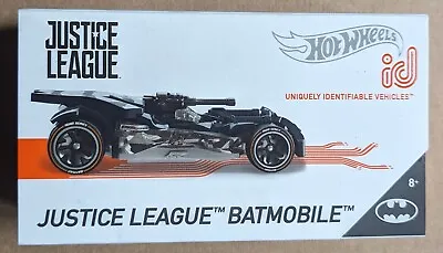 Buy Justice League Batmobile Hot Wheels Id Batman 1:64 Scale Die-cast Car • 10£