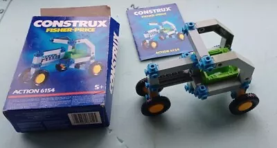 Buy Vintage Fisher Price Construx (1985) 6154 Tractor Boxed  • 10£