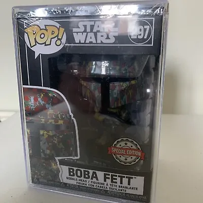 Buy Funko Pop! Movies: Star Wars - Boba Fett 297 Vinyl Figure In Hard Case • 20£