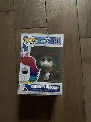 Buy #514 Rainbow Unicorn - Disney Inside Out Funko POP With POP Protector • 23£