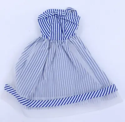 Buy Vintage 1960s Barbie Movie Date Clone Dress Blue White • 25.69£