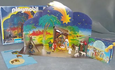 Buy Playmobil 3996 Nativity Manger Christmas Complete With Box VGC • 39.99£