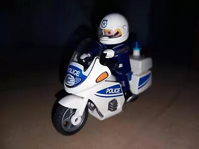 Buy Playmobil Police Motorbike With Lights Used / Clearance • 7.45£