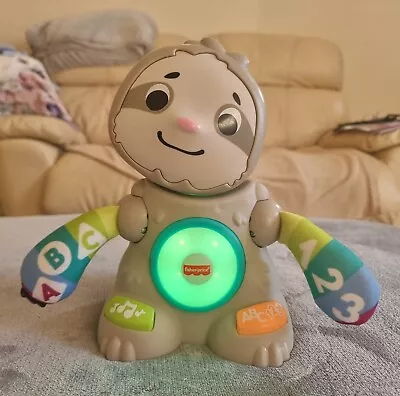 Buy Fisher-Price Linkimals­ Smooth Moves Sloth Baby Toy Music Light Songs Dancing  • 5£