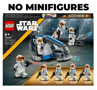 Buy LEGO Star Wars 75359 - 332nd Ashoka Clone Trooper Battle Pack - NO MINIFIGURES! • 5.95£