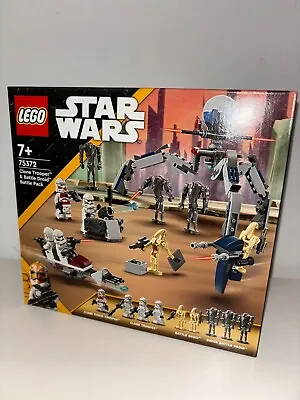 Buy LEGO Star Wars: Clone Trooper & Battle Droid Battle Pack 75372 Age 7+ Brand New • 15£