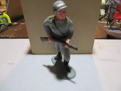 Buy MARX Toys 6 Inch Hard Plastic Factory Painted German Soldier #3 • 23.62£