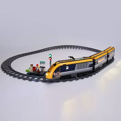 Buy DIY LED Lighting Set For City Passenger Train LEGOs 60197 Light Kit • 24.60£
