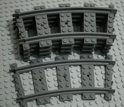 Buy LEGO Curved Train Track Pieces X5 • 6.99£