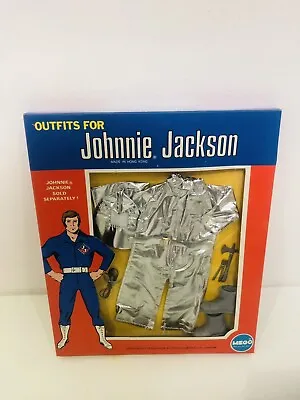 Buy NEW VINTAGE JOHNNIE JACKSON MEGO DOLL  RESCUE SQUAD OUTFIT BOX LONDON 70s AE69 • 22.99£