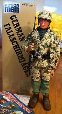 Buy Action Man 40th German Fallschirmjager Figure Boxed • 85£