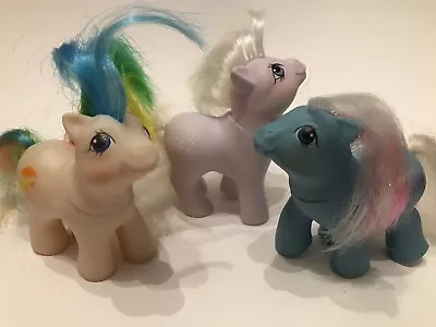 Buy Vintage My Little Pony G1 Collectible Toy MLP - Baby Bundle • 11.50£