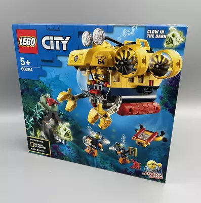 Buy Lego 60264 City Deep Sea Explorers Ocean Submarine NEW & Sealed FREEPOST • 30£